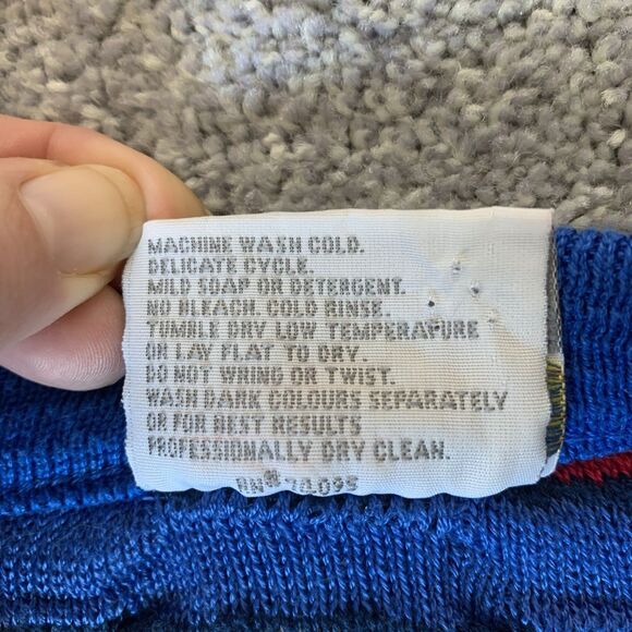 Rare VINTAGE COOGI Australia Bubble Dot 3D Textured Knit Sweater M – Some Flaws - Picture 9 of 16